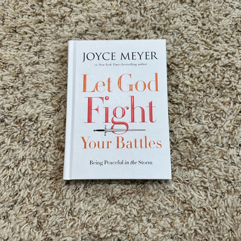 Let God Fight Your Battles Joyce Meyer Book